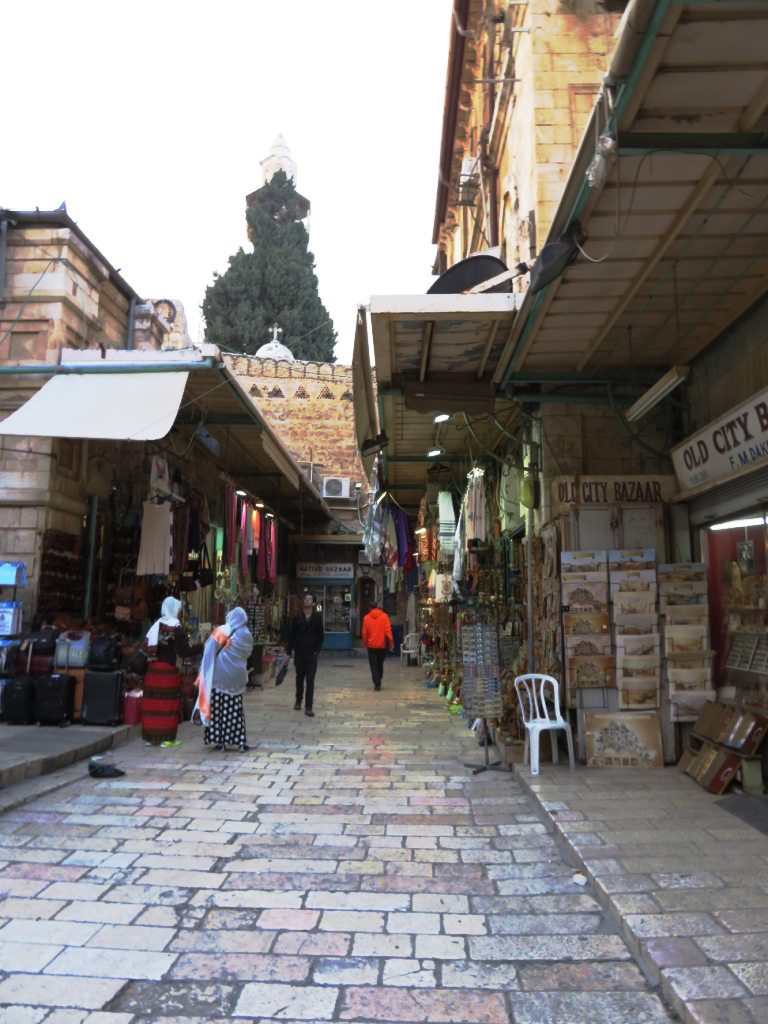 Street in the Old City of Jerusalem. Photo by: Joshua Stein.