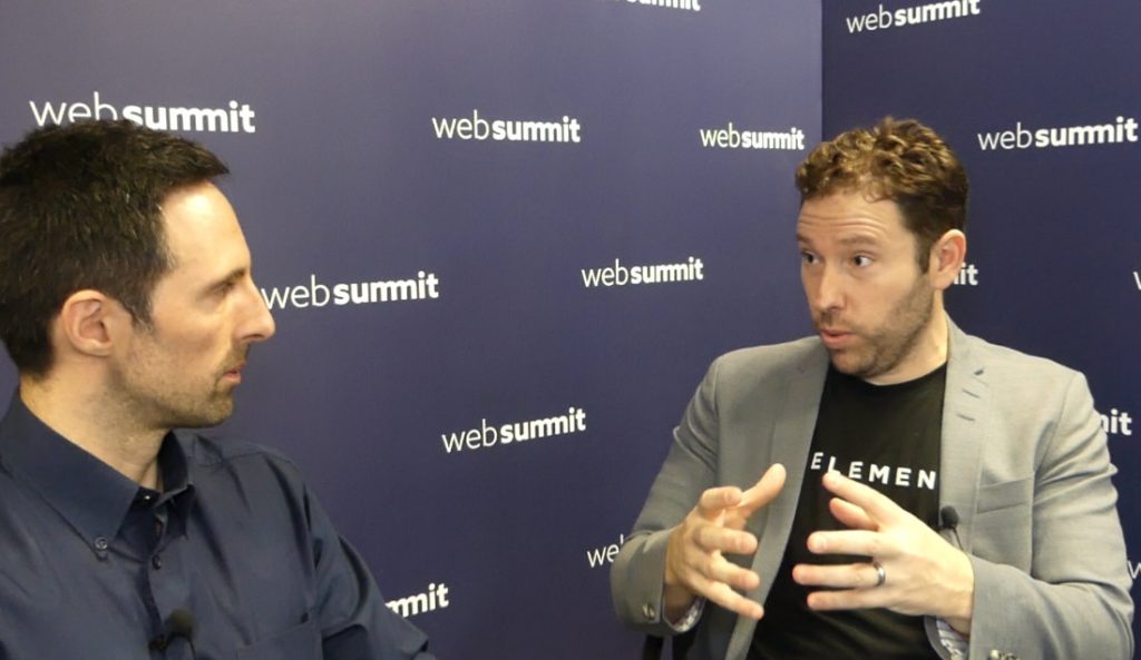 Jean-Francois Gagné, CEO at Element AI, an artificial intelligence software company. Photo by: Via News.