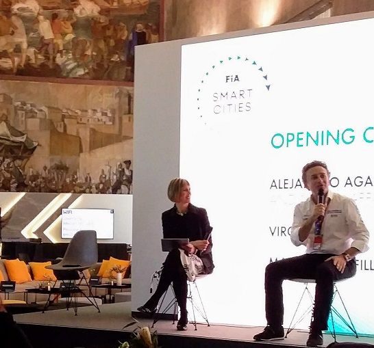 Alejandro Tarik Agag Longo is a Spanish businessman and former politician, based in London as the Chairman of Addax Capital (FIA Smart Cities Forum. Photo by Cecilia Demartini.