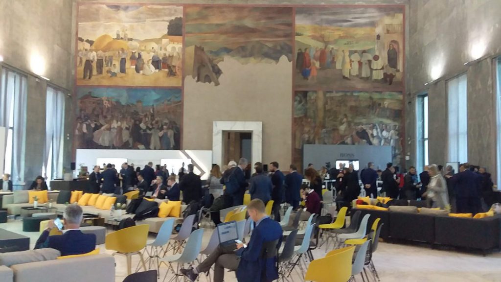 Museo Nazionale (FIA Smart Cities Forum in Rome). Photo by Cecilia Demartini.