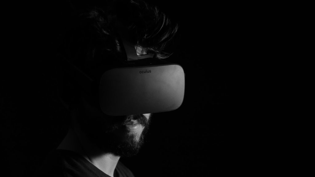 A growing number of companies are using the VR technology thanks to coronavirus-related shutdowns and restrictions. (Photo by Lux Interaction on Unsplash) 