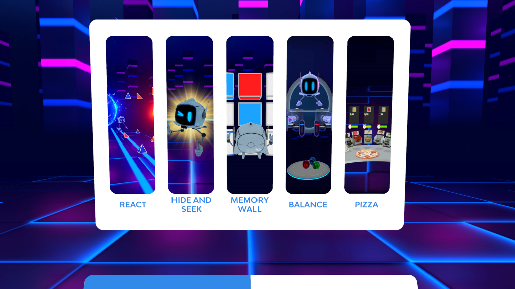 Virtuleap offers a growing library of brain training games. (Photo credit: Virtuleap)