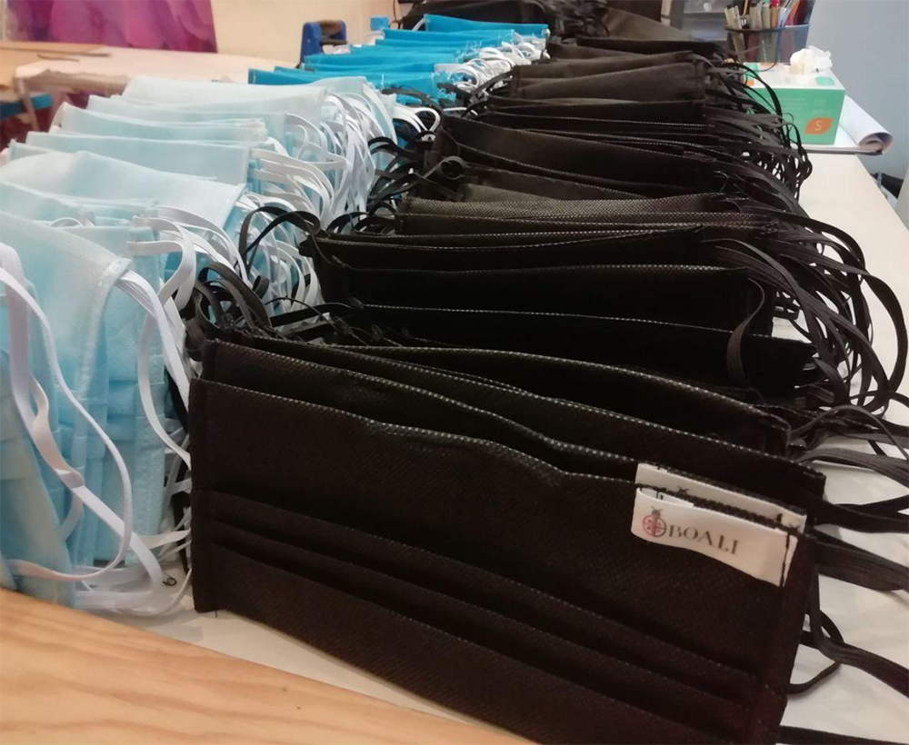 Ismail decided to offer his services wherever needed after Portugal went into lockdown. (Photo credit: Casa de Moda Boali)